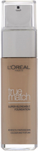 "L'oréal Paris True Match Foundation 1.W Foundation Makeup L'Oréal Paris"