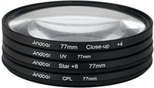 Andoer 77mm Filter Circular Filter Kit