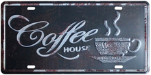 Emaljeskilt Coffee House