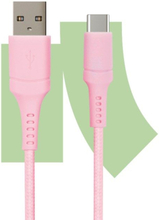 Nomadelic USB-A till USB-C 1.5 m Rosa