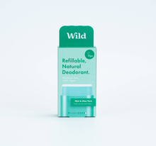 Wild Men's Mint & Aloe Vera Refillable Deodorant