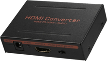 HD to HD und optische SPDIF + RCA L / R Audio Konverter HD Audio Extractor Splitter (HD In HD + Digital / Analog Audio Out)