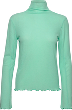 Cher Hartha Top Tops T-shirts & Tops Long-sleeved Green Mads Nørgaard