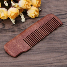 Holzkamm Portable Anti Statische natürliche Amoora Holz Haare kämmen Breite Zähne Holz Massage Health Care Haarbürste