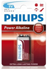 Philips Power Alkaline 9V (6LR61P1B/10)