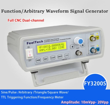Hohe Präzisions-Digital-DDS Zweikanal-Funktion Signal Source Generator willkürlicher Wellenform/Puls Frequenz Meter 12Bits 250MSa/s Sinus 12MHz