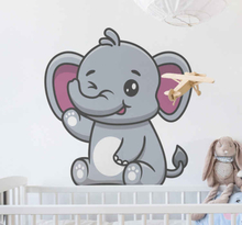Dieren stickers Baby olifant