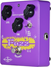 BIYANG FZ-12 Klassische Serie Analog Fuzz Gitarre Effektpedal 3 Modi True Bypass Vollmetallgehäuse