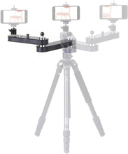 Andoer GT-V70 tragbare Kamera Slider mit Schwenk- und lineare Bewegung erstreckt sich bis zu 4 × Abstand für GoPro Action Kameras / Smartphone / DSLR / ILDC Kameras Video Aufnahme