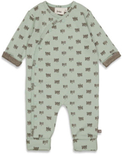 Feetje Pyjamas med foldbar fod Hi Elephant Mint