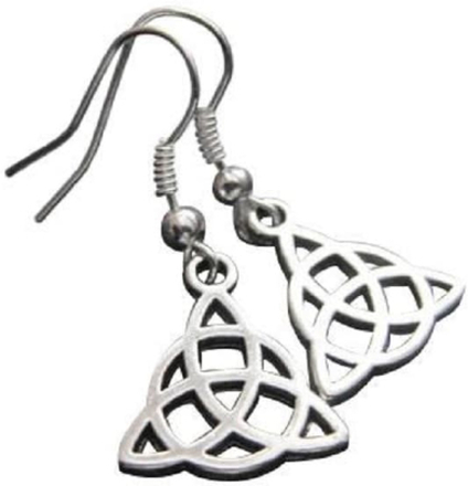 Earrings/Korvakorut - Triquetra - Celtic Triangle