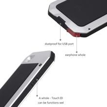 "Langlebige Fall Shell Cover staubdicht stoßfest Fingerabdruck Funktion Metall für iPhone 6 6 s 4.7"""
