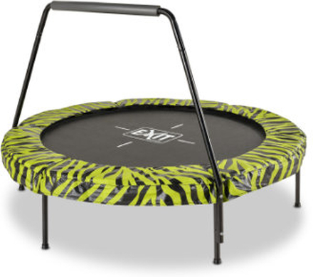 EXIT Tiggy junior trampolin med styr ø ø 40 cm, sort / grøn