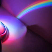 Lucky Rainbow Light Erstaunliche Projektor 3D LED Lampe