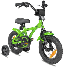 PROMETHEUS BICYCLES® HAWK Børnecykel 12 , Grøn-Sort