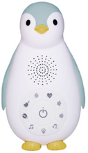 ZAZU ZOE - The Penguin Bluetooth Musikbox med natlampe blå