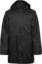 Padded Nylon Coat Outerwear Rainwear Rain Coats Svart Rains*Betinget Tilbud