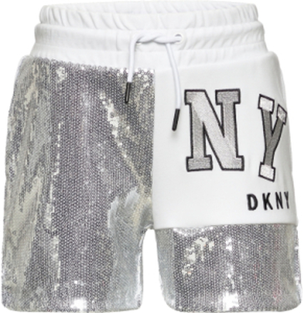 Fancy Shorts Shorts Sweat Shorts Hvit DKNY Kids*Betinget Tilbud