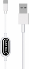 Lightning Lade- & Datenkabel mit Lightning Headset Jack für iPhone X 8 8 Plus 7 Plus Sync mit Musikwiedergabe und Ladedatentransmission
