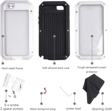 Langlebige Fall Shell Cover staubdicht stoßfest Fingerabdruck Funktion Metall für iPhone 6 Plus 6 s Plus