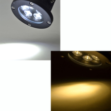 5 * 1W LED Rasen Licht Strahler mit Erdspiess Spotlight IP65 wasserdichten Outdoor Garten Teich Park Landschaft Weiß DC12-24V