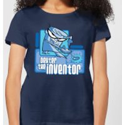 Dexters Lab The Inventor Women's T-Shirt - Navy - XL - Navy