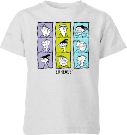 Ed, Edd n Eddy Heads Kids' T-Shirt - Grey - 11-12 Years - Grey
