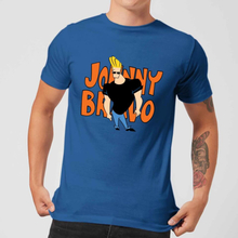 Johnny Bravo Pose Men's T-Shirt - Royal Blue - S