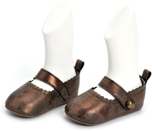 Neue Baby Girl Infant First Walkers Schuhe Gürtelschnalle Echtes Leder Schuhe Soft Sole Anti-Rutsch mit Spitze Bogen Socken