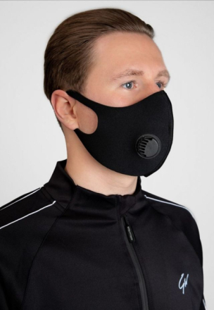 Gorilla Wear Filter Face Mask, svart ansiktsmaske