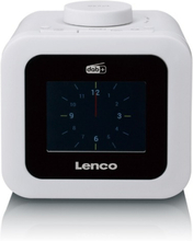 Lenco CR-620 Wekker radio Wit