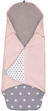 ULLENBOOM ® omsluttet omslag lyserød grå 98 x 98 x 2 cm