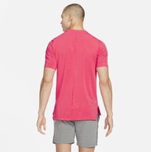 Nike Yoga Dri-FIT Men's Short-Sleeve Top - Red