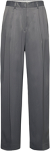 Wide Suit Pant Trousers Suitpants Grå House Of Dagmar*Betinget Tilbud