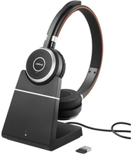 Jabra Evolve 65+ Uc Stereo + Chargning Stand