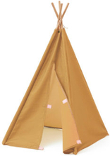 Kids Concept ® Tipi Telt Mini H 75 cm gul