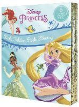 Disney Princess Little Golden Book Library -- 6 Little Golden Books: Tangled; Brave; The Princess and the Frog; The Little Mermaid; Beauty and the Bea