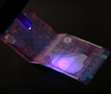 Tragbar Mini Fluoreszierender Weißmacher Gesichtsmaske LED Identifizieren Licht Geld Überprüfungslampe mit Mikro USB Schnittstelle