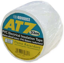 Advance AT7 PVC tape 50mm 33m wit