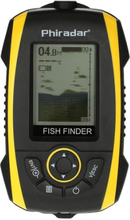Tragbare Fish Finder LCD-Anzeige Sonar-Sensor-Transducer Echolot Fischalarm Tiefenanzeiger Angeln Finder Außen Elektronische Fischen-Werkzeug-Ausrüstung