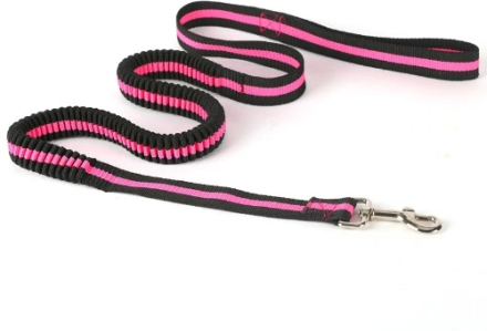 Noctilucent elastische verstellbare einziehbare Blei Seil Hund Laufen Leine Schock Absorbierende Beschränkungen Durable für Haustier Weste