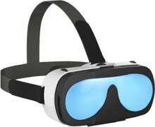"VRTOTO VR 3D Brille Kopfhörer Virtual-Reality-Funktion 3D Filme Blue-Glas Linsen Brennweite entfernte Ansicht anpassen für iPhone 6 6 s 6 Plus 6 s Plus 6"" und unter Smartphone"