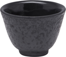 Tea Cup Seki, Set Of 2 Home Tableware Cups & Mugs Tea Cups Black Satake