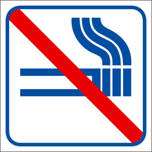 Pictogram - Självhäftande dekaler "Rökning förbjuden" 5-pack