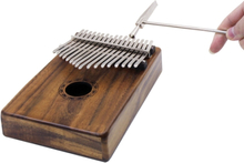 Portable 17 Key Kalimba Mbira Tasche Daumen Klavier Solide Akazie