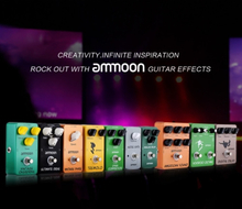 ammoon AP-12 Voodoo Octave Fuzz Effekt Guitar Effect Pedal True Bypass