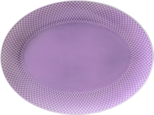 Lyngby Porcelæn Rhombe Color Ovalt Serveringsfat 35x26,5 cm