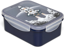 Lunch Box - Space Mission Home Meal Time Lunch Boxes Blå Beckmann Of Norway*Betinget Tilbud