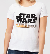 The Mandalorian Mandalorian Title Women's T-Shirt - White - XXL