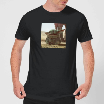 The Mandalorian Baby Yoda Men's T-Shirt - Black - XL